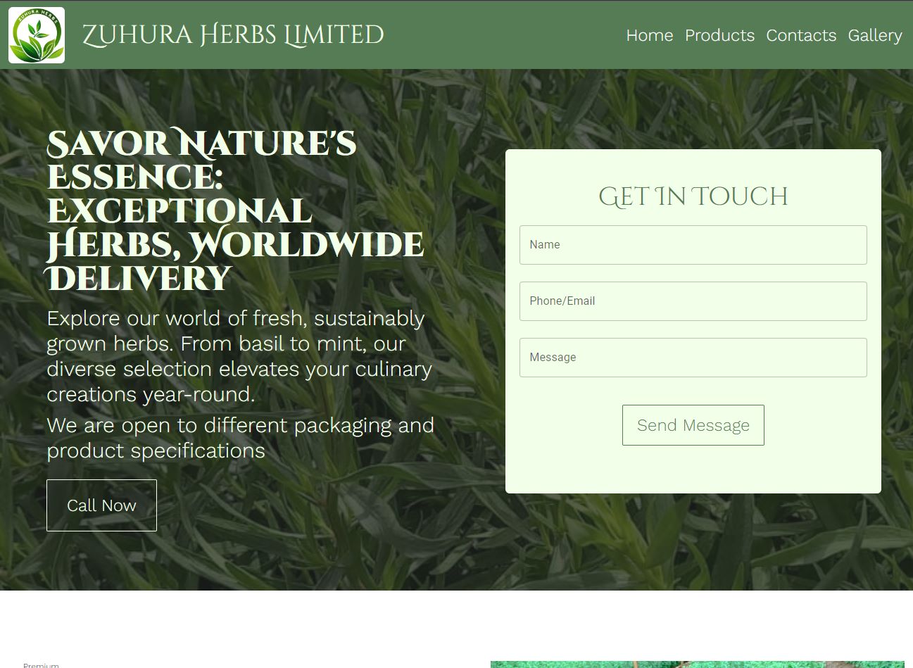 Zuhura Herbs Limited